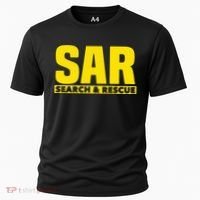 Search Rescue Crew SAR Emergency Response Team Cooling Performance Crew T-Shirt thumb 0