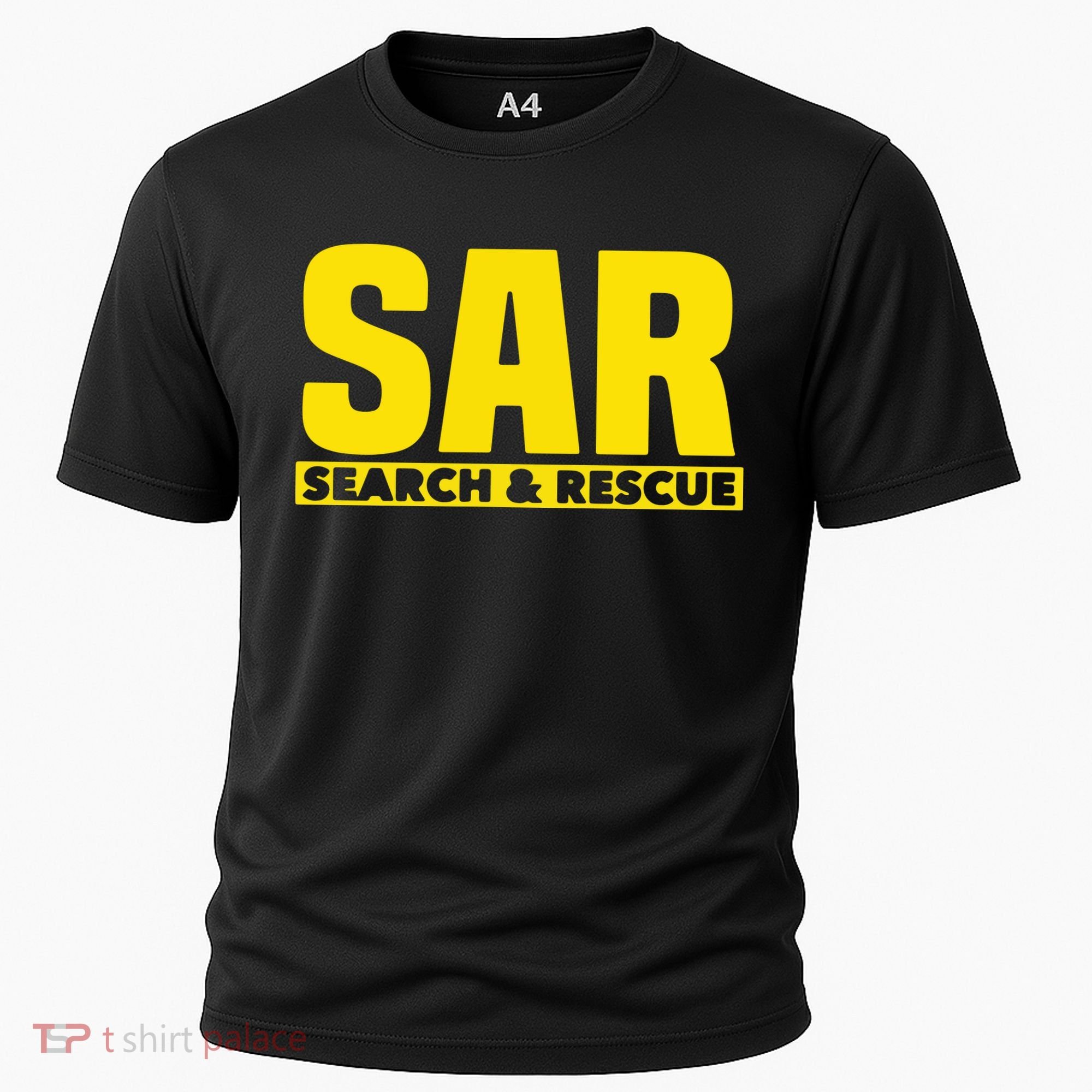 Search Rescue Crew SAR Emergency Response Team Cooling Performance Crew T-Shirt