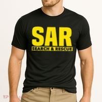 Search Rescue Crew SAR Emergency Response Team Cooling Performance Crew T-Shirt thumb 2