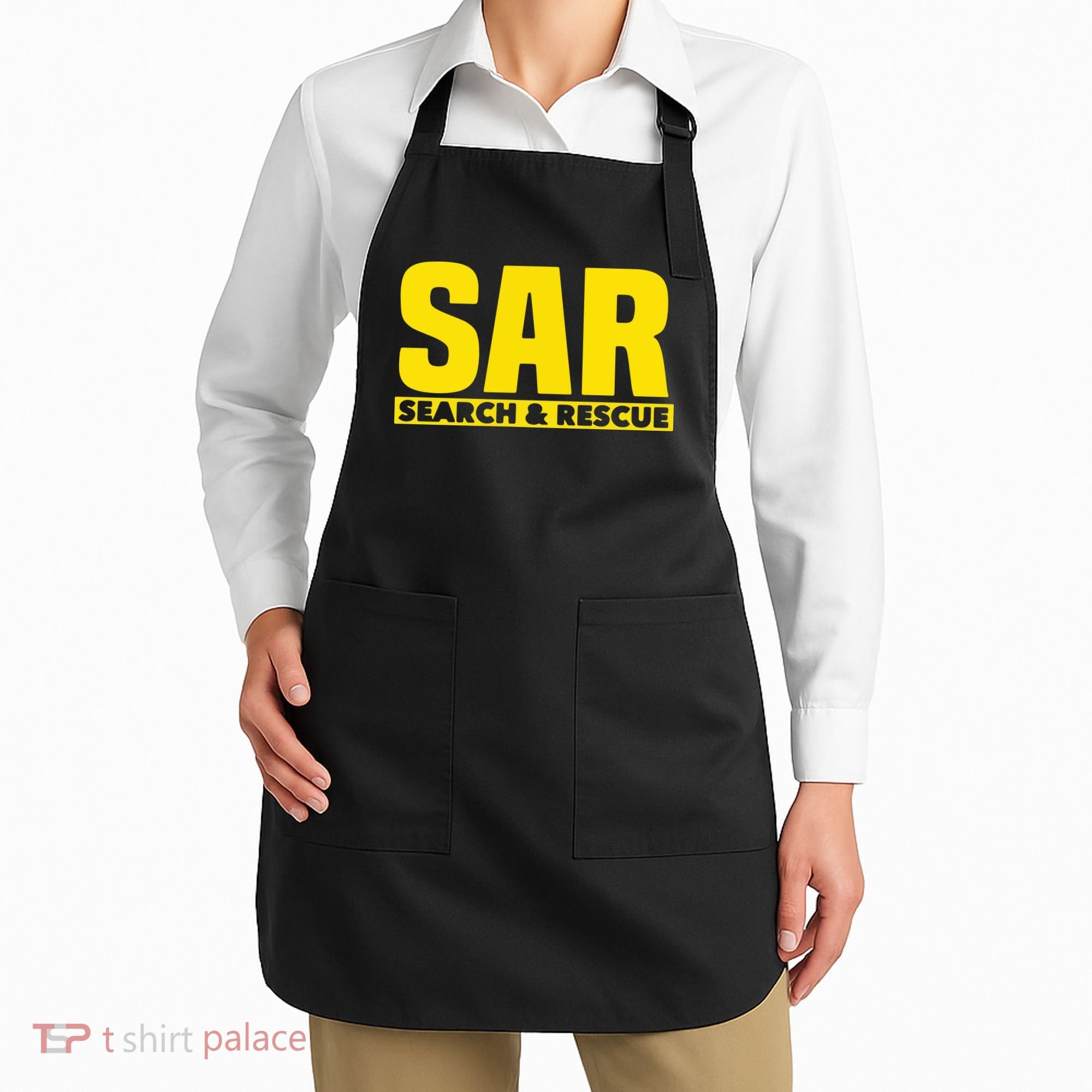 Search Rescue Crew SAR Emergency Response Team Apron