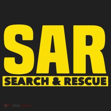 Search Rescue Crew SAR Emergency Response Team Urban Oversized Heavyweight T-Shirt