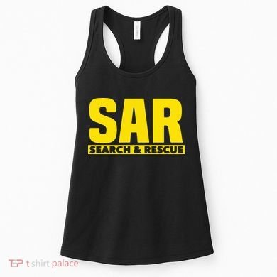 Search Rescue Crew SAR Emergency Response Team Women's Tank Top