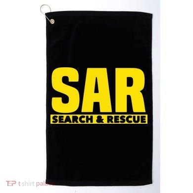 Search Rescue Crew SAR Emergency Response Team Golf Towel