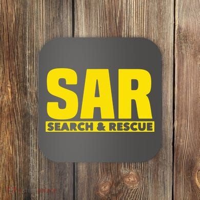 Search Rescue Crew SAR Emergency Response Team Coaster