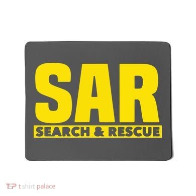 Search Rescue Crew SAR Emergency Response Team Mousepad
