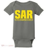 Search Rescue Crew SAR Emergency Response Team Baby Bodysuit thumb 0