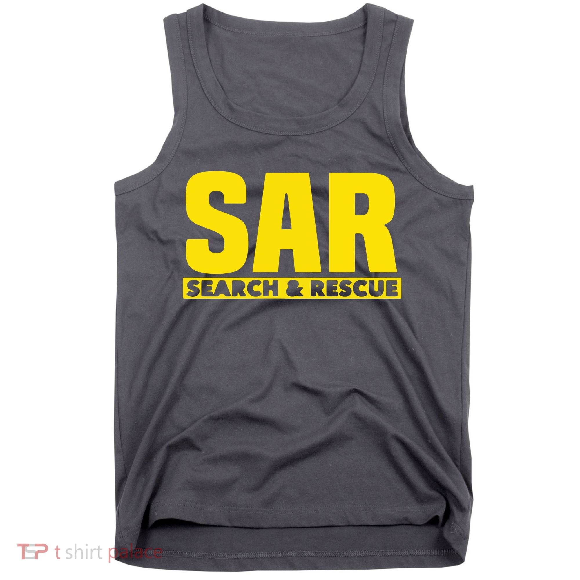 Search Rescue Crew SAR Emergency Response Team Tank Top