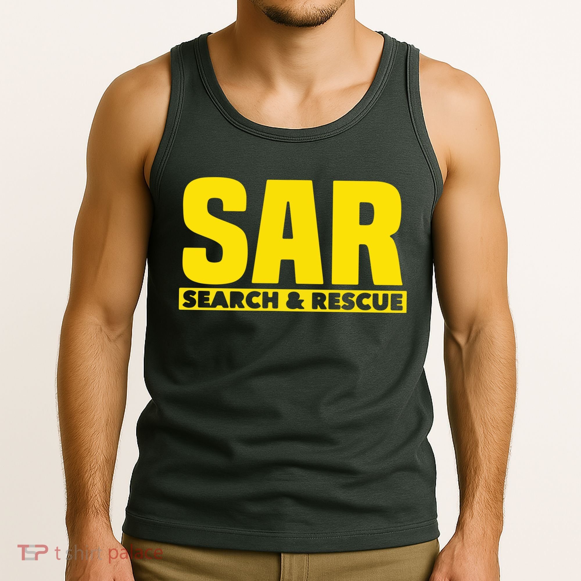 Search Rescue Crew SAR Emergency Response Team Tank Top