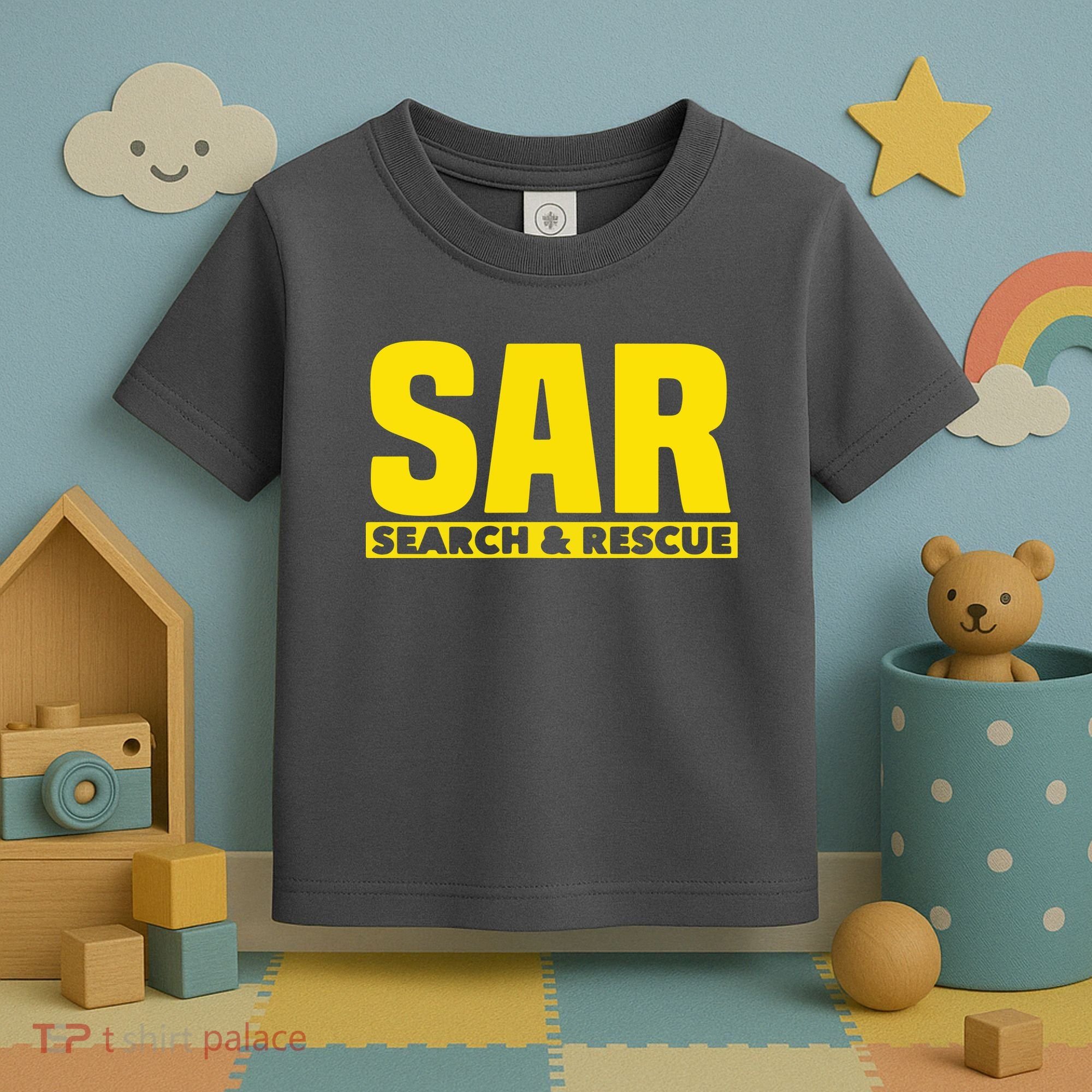 Search Rescue Crew SAR Emergency Response Team Toddler T-Shirt