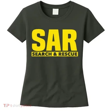 Search Rescue Crew SAR Emergency Response Team Women's T-Shirt
