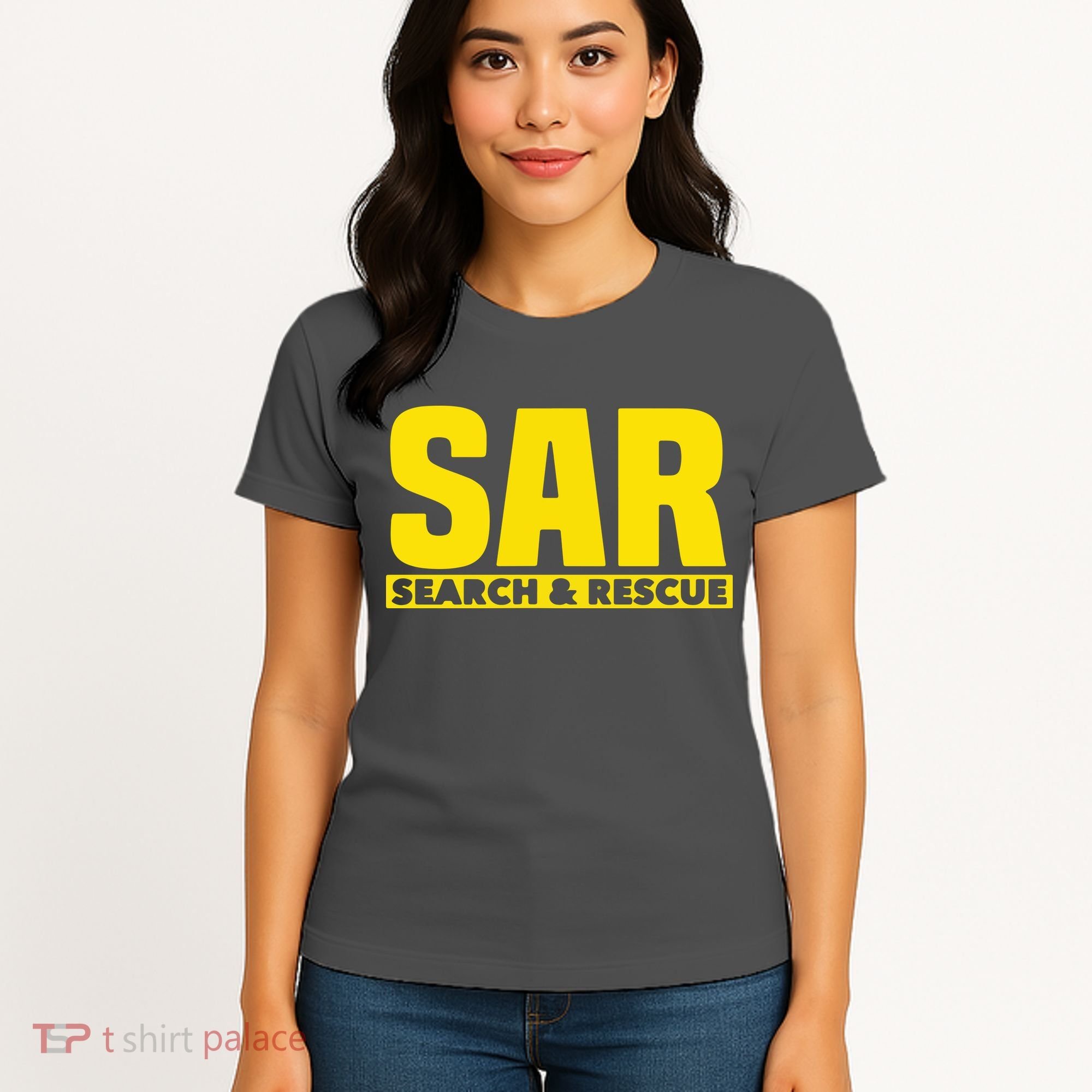 Search Rescue Crew SAR Emergency Response Team Women's T-Shirt