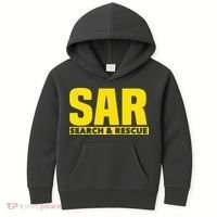 Search Rescue Crew SAR Emergency Response Team Kids Hoodie thumb 0