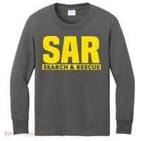 Search Rescue Crew SAR Emergency Response Team Kids Long Sleeve Shirt thumb 0