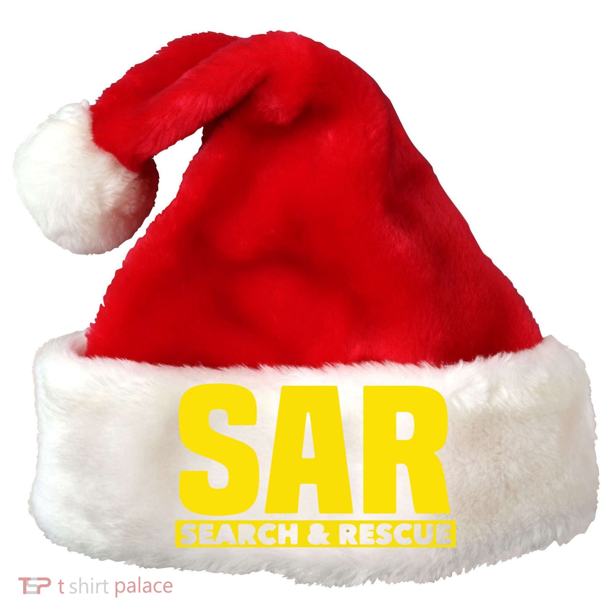 Search Rescue Crew SAR Emergency Response Team Santa Hat