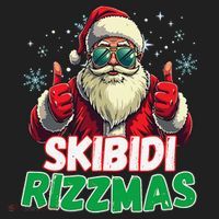 Skibid.I Rizzmas Christmas Rizz Santa Claus Charisma Beanie thumb 2