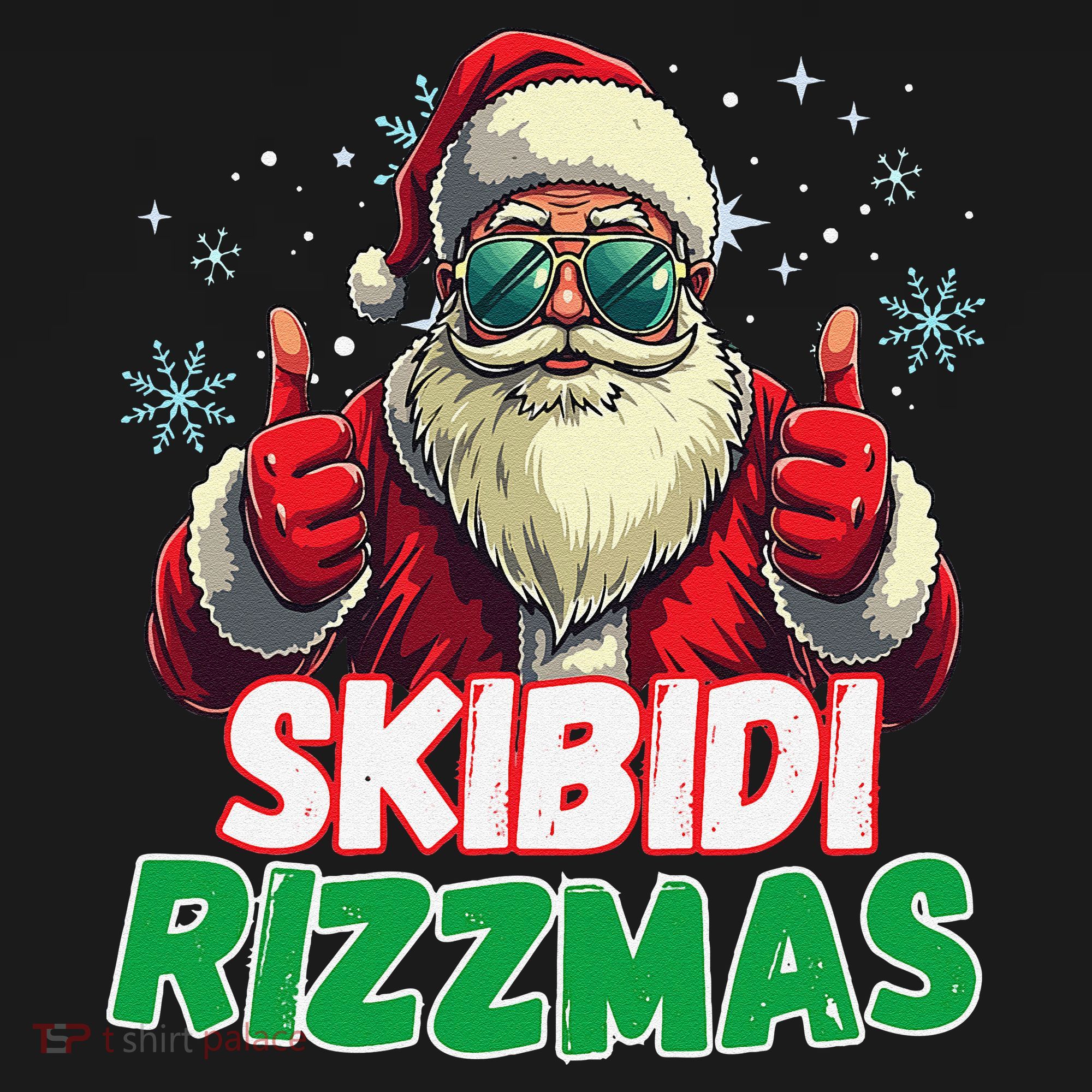 Skibid.I Rizzmas Christmas Rizz Santa Claus Charisma Women's Hoodie