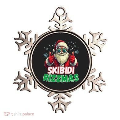 Skibid.I Rizzmas Christmas Rizz Santa Claus Charisma Ornament
