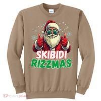 Skibid.I Rizzmas Christmas Rizz Santa Claus Charisma Sweatshirt thumb 0