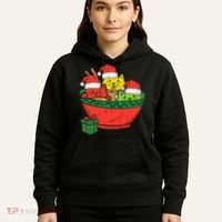 Santa Ra Cats Anime Christmas Xmas Girl Hoodie thumb 5