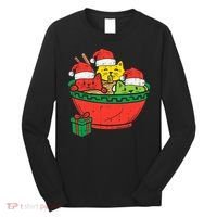 Santa Ra Cats Anime Christmas Xmas Girl Long Sleeve Shirt thumb 0