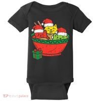 Santa Ra Cats Anime Christmas Xmas Girl Baby Bodysuit thumb 0