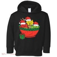 Santa Ra Cats Anime Christmas Xmas Girl Toddler Hoodie thumb 0