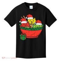 Santa Ra Cats Anime Christmas Xmas Girl Kids T-Shirt thumb 0