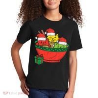 Santa Ra Cats Anime Christmas Xmas Girl Kids T-Shirt thumb 2