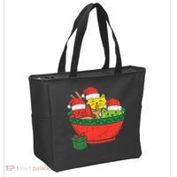 Santa Ra Cats Anime Christmas Xmas Girl Tote Bag thumb 2