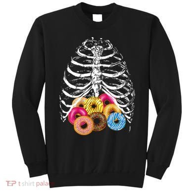 Skeleton Rib Cage Donuts Sweatshirt
