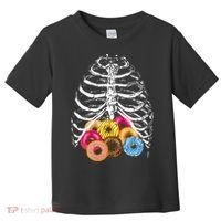 Skeleton Rib Cage Donuts Toddler T-Shirt thumb 0