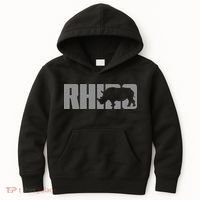 Save Rhino Clothing Rhino Rhinoceros Kids Hoodie thumb 0