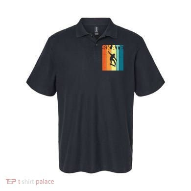 Skate Retro Colorful Sunset Polo