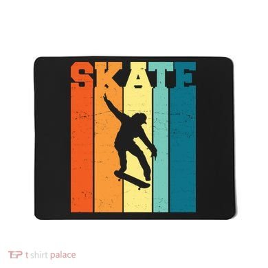 Skate Retro Colorful Sunset Mousepad