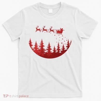 Santa Reindeer Christmas Festive T-Shirt