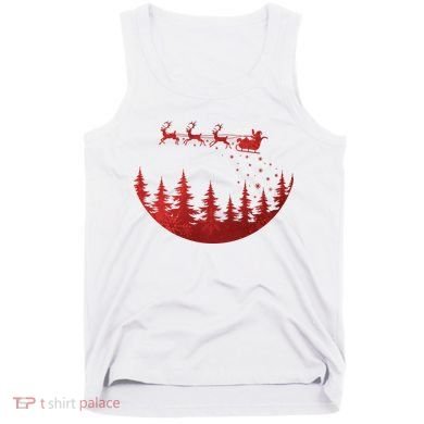 Santa Reindeer Christmas Festive Tank Top
