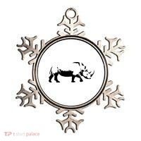 Simple Rhino Cut Out Silhouette Ornament thumb 0