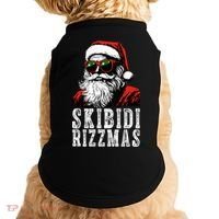 Skibidi Rizzmas Christmas Rizz Santa Claus Doggie Tank thumb 0