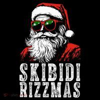Skibidi Rizzmas Christmas Rizz Santa Claus Women's Hoodie thumb 2
