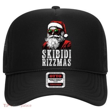 Skibidi Rizzmas Christmas Rizz Santa Claus Hat