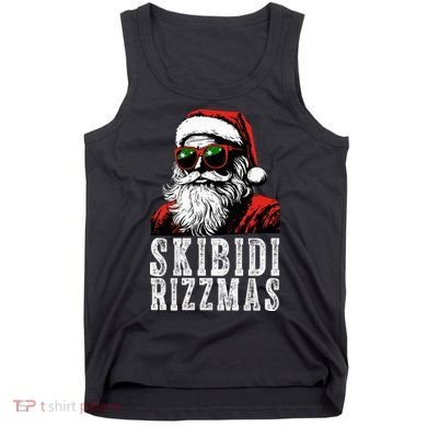 Skibidi Rizzmas Christmas Rizz Santa Claus Tank Top