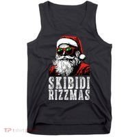 Skibidi Rizzmas Christmas Rizz Santa Claus Tank Top thumb 0