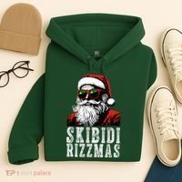 Skibidi Rizzmas Christmas Rizz Santa Claus Hoodie thumb 4