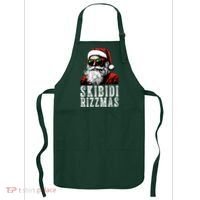 Skibidi Rizzmas Christmas Rizz Santa Claus Apron thumb 0