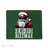 Skibidi Rizzmas Christmas Rizz Santa Claus Mousepad thumb 0