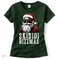 Skibidi Rizzmas Christmas Rizz Santa Claus Women's T-Shirt thumb 0