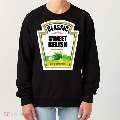 Sweet Relish Condiment Group Halloween Costume Women's Sweatshirt