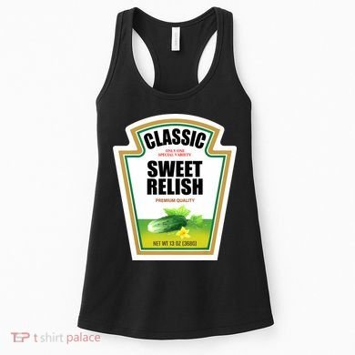 Sweet Relish Condiment Group Halloween Costume Women's Tank Top