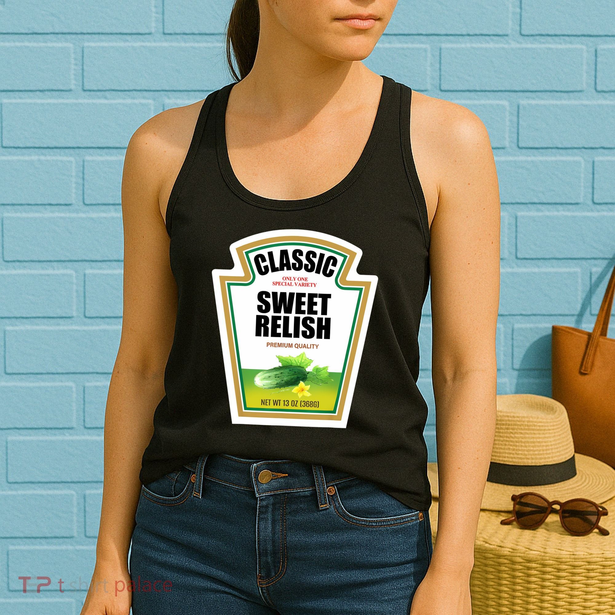 Sweet Relish Condiment Group Halloween Costume Women's Tank Top
