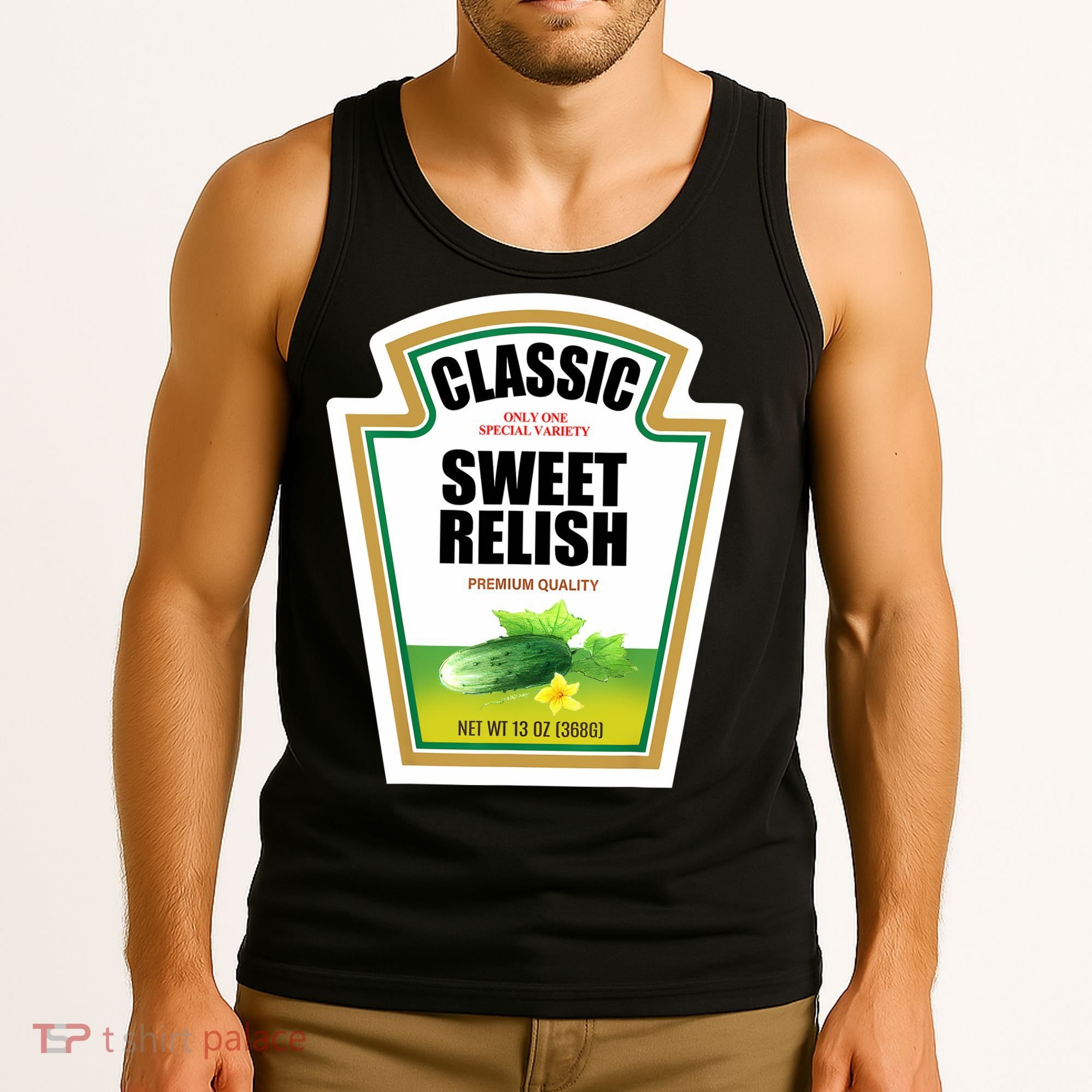 Sweet Relish Condiment Group Halloween Costume Tank Top
